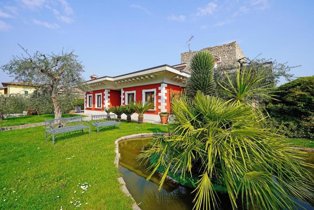 Private Luxury Villa With Pool Moniga del Garda Exterior foto